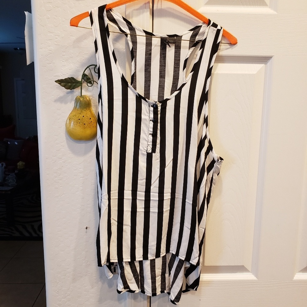 Stripped tank top